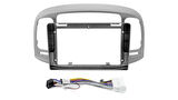 HYUNDAİ ERA 2006-2012 9" GÜMÜŞ  ANDROID MULTİMEDYA ÇERÇEVESİ - SOKET