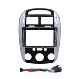 KIA CERATO 2006-2009 9" GRİ ANDROID MULTİMEDYA ÇERÇEVESİ - SOKET