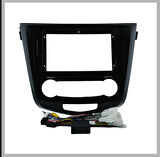 Nissan Qashqai - XTRAİL ANALOG 2014-2021 10.1 INC P.BLACK ANDROID MULTİMEDYA ÇERÇEVESİ - SOKET-CANBUS