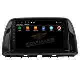 MAZDA CX-5 2013 2016 PIANO BLACK 6 GB RAM 128 GB HAFIZA ANDROID MULTIMEDIA TEYP