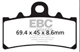 Ebc Fren Balatası Sinter Fa606hh 2020-2022 Bajaj Dominar 400 Ug Ön