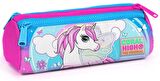 Coral High Mavi Unicorn Kız Çocuk Çekçek Çanta Seti - Işıklı Tekerlekler