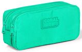Coral High Lacivert Yeşil Kız Çocuk İlkokul Çanta Seti - Sırt Çantası+Beslenme+Kalemlik
