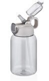 Vagonlife 600 ml Gri Tombul Çocuk Yetişkin Okul ve Günlük Su Matarası