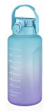Vagonlife 2000 ml Mega Boy Renkli Matara - Turkuaz - (2 litre)
