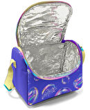 Coral High Lavanta Pembe Baloncuk Desenli Kız Çocuk Dörtlü Okul Çanta Seti - İlkokul ve Ortaokul İçin Uygun