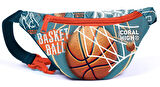 Coral High Nefti Turuncu Basketbol Desenli Erkek Çocuk Beşli Okul Çanta Seti - İlkokul İçin Uygun