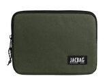 Jacbag Haki Yeşil Erkek Çocuk/Yetişkin Tablet Çantası/Kılıfı (Suya Dayanıklı Malzeme)