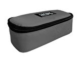 Jacbag Gri Yetişkin/Erkek Çocuk Oval XL Organizer Kalem Kutusu Kalemlik