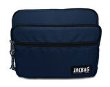 Jacbag Lacivert Üç Cepli Tablet Telefon Çantası - Erkek Çocuk/Yetişkin