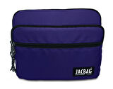 Jacbag Mor Kız Çocuk ve Kadın Üç Cepli Tablet Telefon Defter Çantası