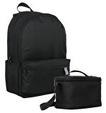 Cennec İkili Siyah İlkokul Okul Çantası Seti - Erkek Çocuk - SETUMT5120B