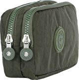 Pippa Yogi İki Gözlü Erkek Çocuk Yeşil Krinkıl Kumaş Kalem Çantası/Kalemlik - KK975-2