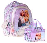 Wow Generation Friends İkili Okul Çanta Seti - Pembe Friends Baskılı Kız Çocuk SETWG-W6054B