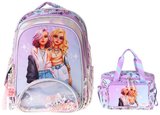 Wow Generation Friends İkili Okul Çanta Seti - Pembe Friends Baskılı Kız Çocuk SETWG-W6054B