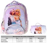 Wow Generation Friends Kız Çocuk (Pembe) İlkokul Okul Çantası ve Kalemlik Seti - SETWG-W6054C