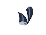 Motospartan Kask Boynuzu Siyah 7.5cm