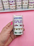 Renkli Yaldızlı Vintage Washi Tape Bant Yapışkanlı Maskeleme Kağıdı 5 lı - Fiyonk