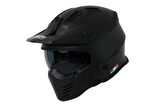 Sway Modüler Kask Tokyo Mat Siyah  Sw726x X-LARGE