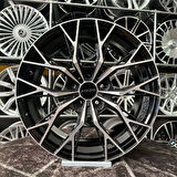 17 inç 5x105 ARCEO ROMA ASTRA CRUZE UYUMLU Siyah Elmas Kesim Jant Modeli Opel Chevrolet