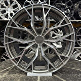17 inç 5x112 ARCEO ROMA GOLF LEON OCTAVİA JETTA UYUMLU Gun Metal Elmas Kesim Jant Modeli Volkswagen Seat Skoda