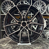 17 inç 5x114.3 ARCEO MARSEİLLE CİVİC İ30 COROLLA UYUMLU Siyah Elmas Kesim Jant Modeli Honda Toyota Hyundai