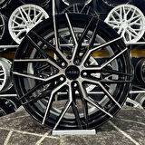 19 inç 5x108 ARCEO VALENCİA FOCUS MONDEO TİGGO VE OMODA UYUMLU Siyah Elmas Kesim Jant Modeli Ford Chery