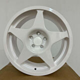 16 inç 5x100 SPEEDLİNE POLO İBİZA EGEA UYUMLU Beyaz Jant Modeli Volkswagen Seat Fiat