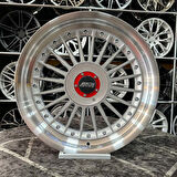 17 inç 4x100 ALPHİNA SİLVER CLİO SYMBOL UYUMLU Jant Modeli Renault Hyundai Peugeot Citroen