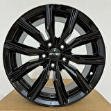 17 inç 5x100 KAPSTADT POLO İBİZA EGEA DOBLO UYUMLU Siyah Jant Modeli Volkswagen Seat Fiat