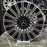 18 inç 5x112 VİTO VİANO UYUMLU Siyah Elmas Kesim Jant Modeli Mercedes
