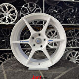 17 inç 5x114.3 KOSEİ K1 RAİNG CİVİC CLİO İ30 Beyaz Jant Modeli Honda Renault Hyundai Toyota Kia
