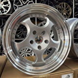17 inç 5x120 E32 E36 E92 UYUMLU Gümüş Başken Jant Modeli Bmw