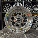 16 inç 4x100 BBS FM3 CİVİC DOĞAN ŞAHİN UYUMLU Krom Jant Modeli Honda Tofaş