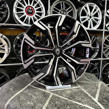 17 inç 5x114.3 MEGANE İCON Siyah Elmas Kesim Jant Modeli Renault