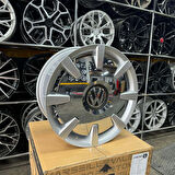 17 inç 5x100 BEETLE DİSC POLO EGEA DOBLO UYUMLU Gümüş Jant Modeli Volkswagen Fiat