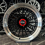 17 inç 4x108 ALPİN POLİSAJ Siyah Jant Modeli