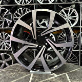 17 inç 5x100 SUPERSTAR POLO İBİZA UYUMLU Siyah Elmas Kesim Jant Modeli Volkswagen Seat