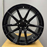 17 inç 5x112 ARCEO MONACO GOLF JETTA LEON UYUMLU Siyah Jant Modeli Volkswagen Seat