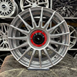 17 inç 5x100 OZ OLYMPUS POLO EGEA İBİZA UYUMLU Gümüş Jant Modeli Seat Fiat Volkswagen