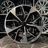 19 inç 5x112 AUDİ RS Siyah Elmas Kesim Jant Modeli Audi