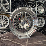 15 inç 4x100 CCV CİVİC CLİO GETZ ACCENT LİNEA UYUMLU Krom Jant Modeli Honda Fiat Hyundai