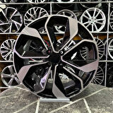 15 inç 4x100 CLİO İCON Siyah Elmas Kesim Jant Modeli Renault