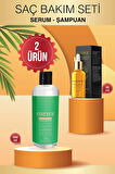 COZYCE SARIMSAK ÖZLÜ TUZSUZ ŞAMPUAN 500ML -COZYCE SERUM ARGAN ÖZLÜ 30ML