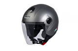 Sway Sw715 Yarım Yazlık Kask Mat Gri 2X-LARGE