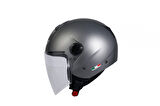 Sway Sw715 Yarım Yazlık Kask Mat Gri 2X-LARGE