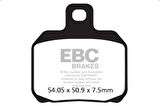 Ebc Fren Balatası Carbon Sfac266 2008-2009 Piaggio Beverly 400 Ön Fren Balatası