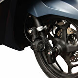 Gp Kompozit Medium Universal Motosiklet Sis Farı Seti Siyah