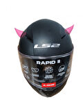 Motospartan Kask Boynuzu Pembe 4cm