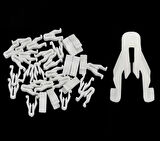 Motospartan Kaporta Klipsi  Plastik (100 Adet) Honda Spacy110 Alpha Activa S125 Pcx125-150